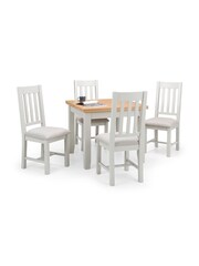 Julian Bowen Elephant Grey Richmond Dining Chairs Set Of 2 - Image 5 of 6