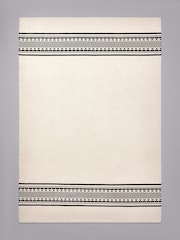 The Set Natural Stripe Cotton Printed Flatweave Rug - Image 2 of 2