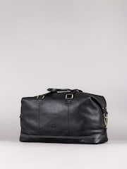 Lakeland Leather Black Keswick Leather Holdall - Image 1 of 8