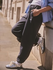 Navy Blue Cuffed Joggers - Image 4 of 8