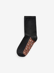 Leopard Footbed Ankle Socks 5 Pack - Image 5 of 6