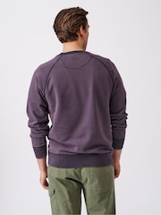 Aubin Boothby Heavyweight Cotton Purple Jumper - Image 2 of 5