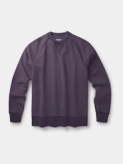 Aubin Boothby Heavyweight Cotton Purple Jumper - Image 4 of 5