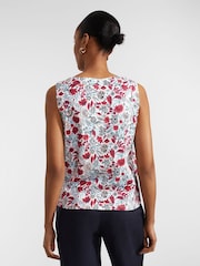 Hobbs Multi 100% Cotton Maddy Printed Top - Image 2 of 4