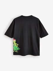 Črna majica The Grinch - 100% Bombažna majica z licenco za božič - Slika 7 iz 9
