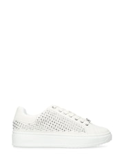 Carvela Dream Jewel White Trainers - Image 2 of 5