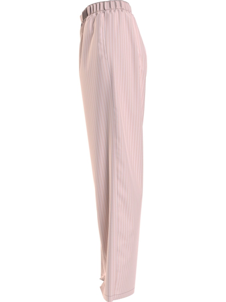 Calvin Klein Pink Stripe Single Trousers - Image 2 of 5 Calvin Klein Pink Stripe Single Trousers - Image 2 of 5