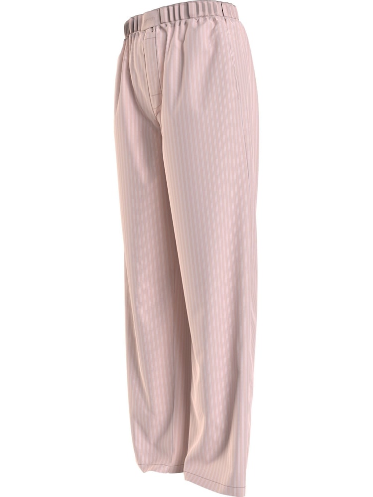 Calvin Klein Pink Stripe Single Trousers - Image 5 of 5 Calvin Klein Pink Stripe Single Trousers - Image 5 of 5
