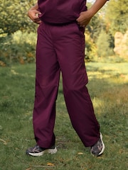 Burgundy Red Active Track Pants - Image 3 of 9