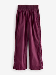 Burgundy Red Active Track Pants - Image 8 of 9
