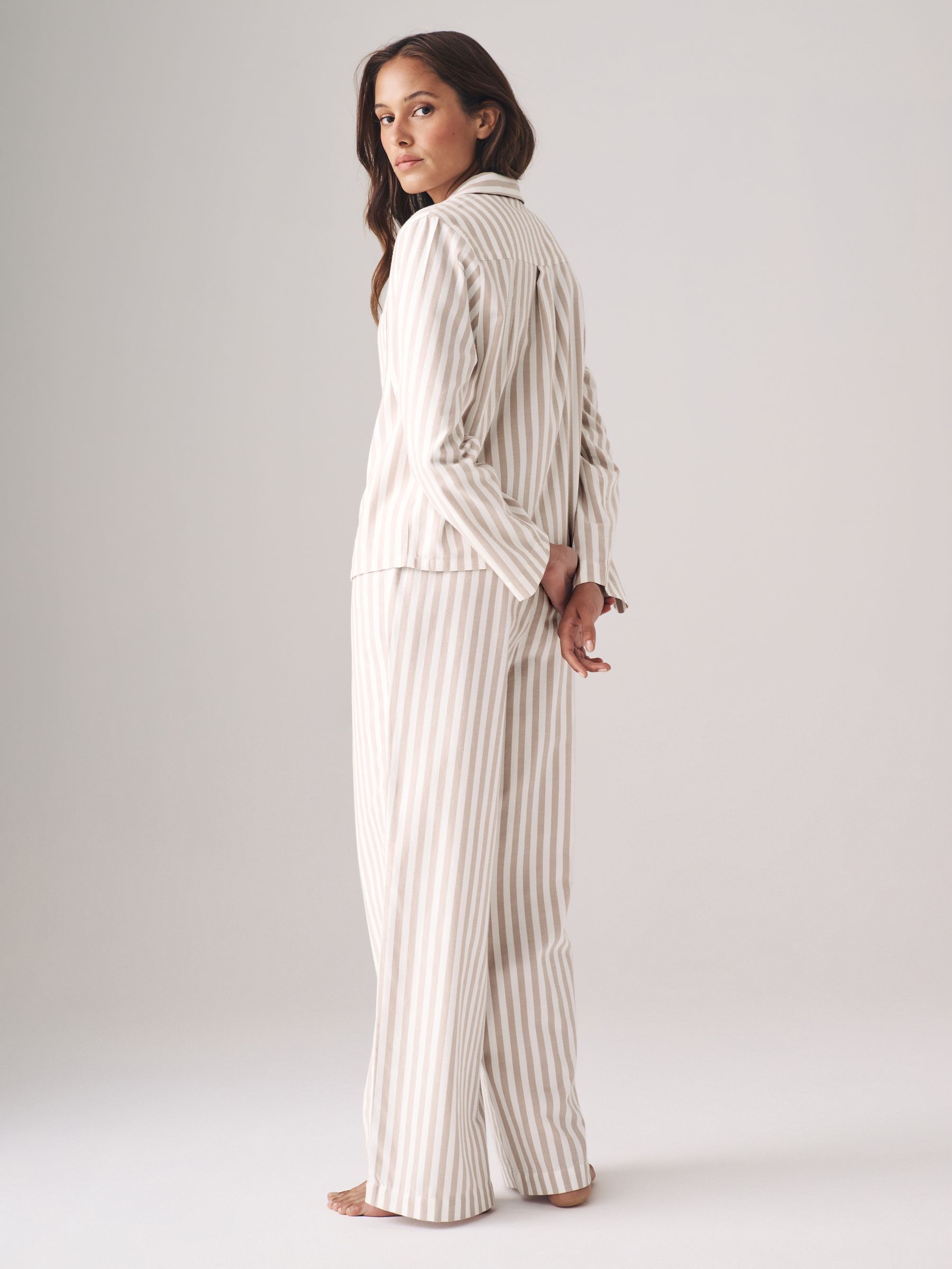 NEAT｜SICILIAN LINEN STRIPE｜WIDE TYPE Ⅰ - Beige｜PRODUCT