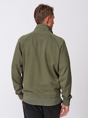 Aubin Green Cliff Gamrent Dyed Cotton Utility Jacket - Image 2 of 9