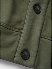 Aubin Green Cliff Gamrent Dyed Cotton Utility Jacket - Image 8 of 9