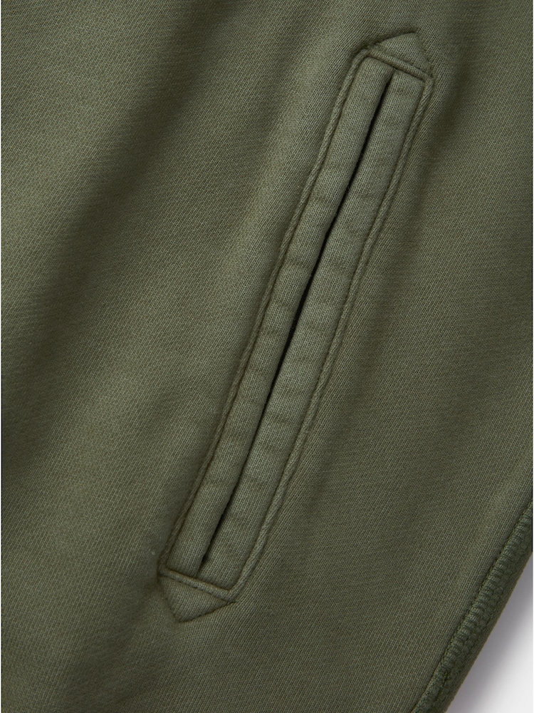 Aubin Green Cliff Gamrent Dyed Cotton Utility Jacket - Image 9 of 9 Aubin Green Cliff Gamrent Dyed Cotton Utility Jacket - Image 9 of 9