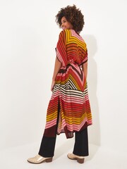 Joe Browns Multiway Kimono-Kleid mit Zickzack-Muster und Gürtel - Bild 3 von 7