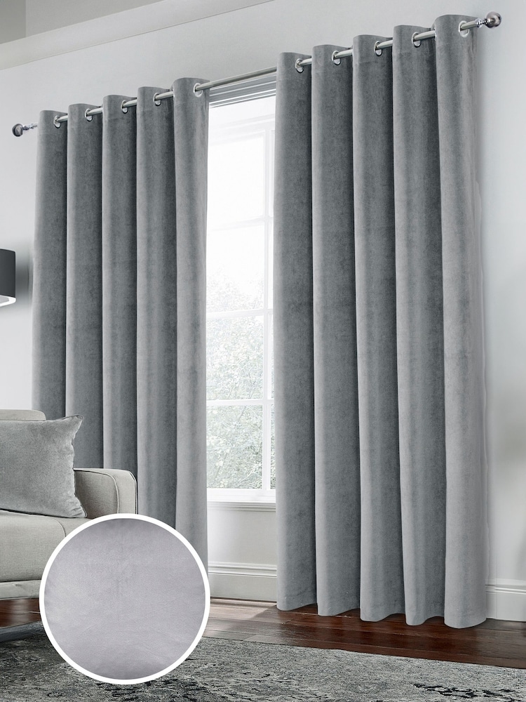 Enhanced Living Thermal Blackout Hampton Readymade Curtains - Изображение 1 из 4 Enhanced Living Thermal Blackout Hampton Readymade Curtains - Изображение 1 из 4