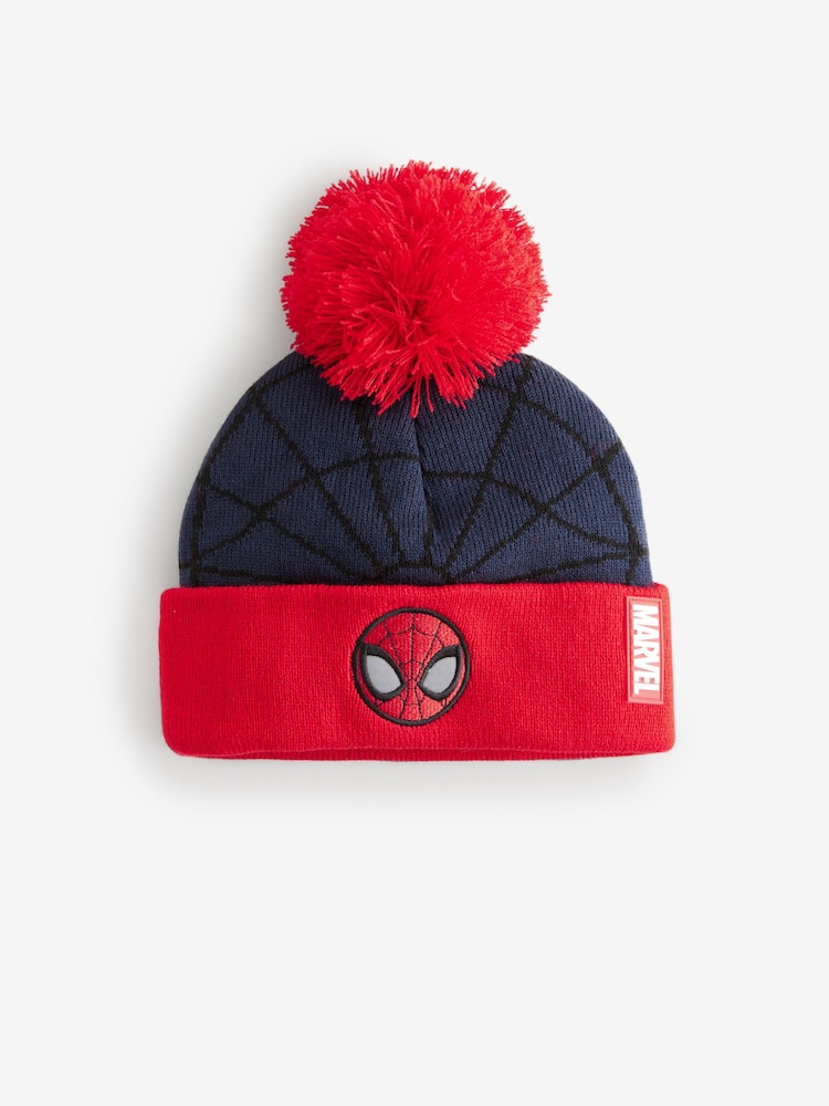 Spiderman - Chapeau de pompon sous licence (3-10 ans) - Image 1 of 3