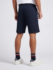 U.S. Polo Assn. Blue Mens Classic Fit Luxe Sweat Shorts - Image 4 of 6