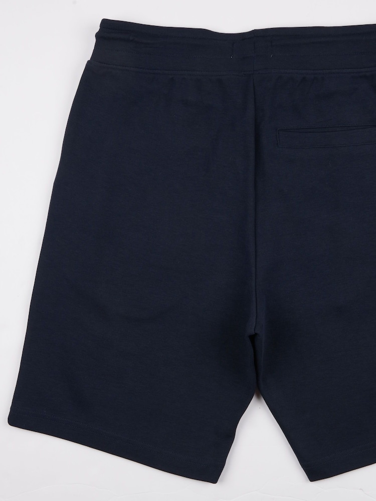 U.S. Polo Assn. Blue Mens Classic Fit Luxe Sweat Shorts - Image 6 of 6