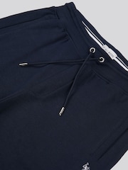 U.S. Polo Assn. Blue Mens Classic Fit Luxe Sweat Shorts - Image 7 of 7