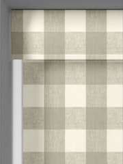 Sophie Allport Natural Stone Gingham Made to Measure Roller Blinds - Image 5 of 6