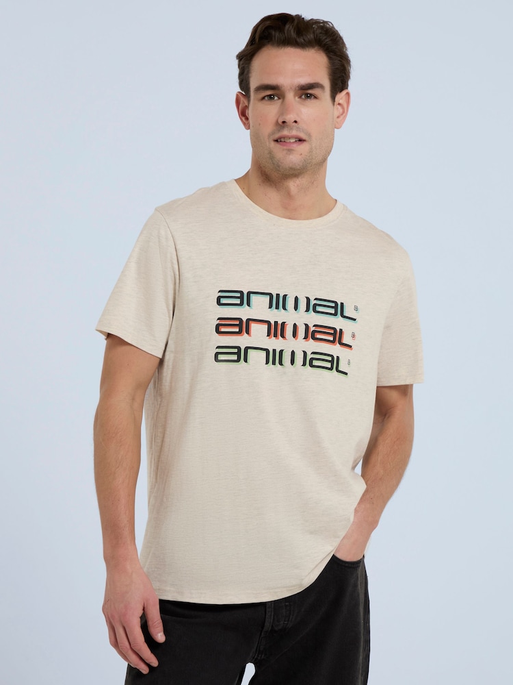 Animal Cream Mens Classico T-Shirt - Image 1 of 10