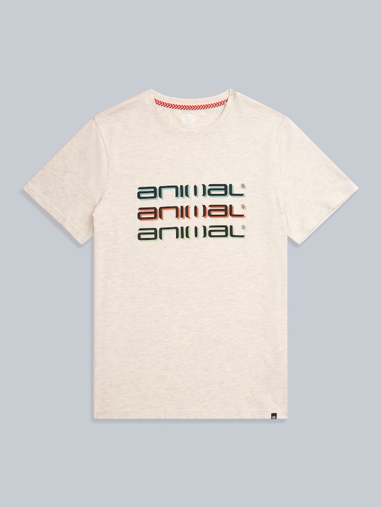 Animal Cream Mens Classico T-Shirt - Image 5 of 10