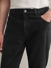 Black Slim Fit Signature Jeans With Cashmere - Image 5 of 8