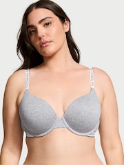 Victoria's Secret Medium Heather Grey Full Cup Push Up Bra - Image 1 of 3