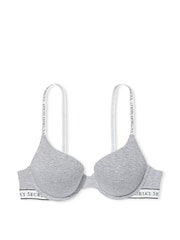 Victoria's Secret Medium Heather Grey Full Cup Push Up Bra - Image 3 of 3