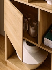 MADE.COM Oak Effect Blaze Narrow Shelving Unit - Image 3 of 5