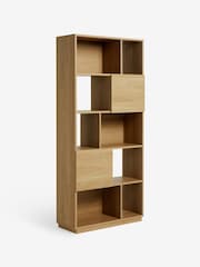 MADE.COM Oak Effect Blaze Narrow Shelving Unit - Image 4 of 5