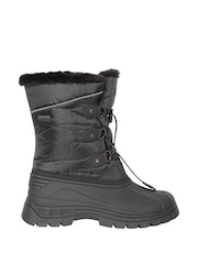 Mountain Warehouse Black Kids Whistler Sherpa Lined Snow Boots - Image 2 of 5