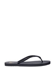 Reef Seaside Black Flip Flops - Image 1 of 6