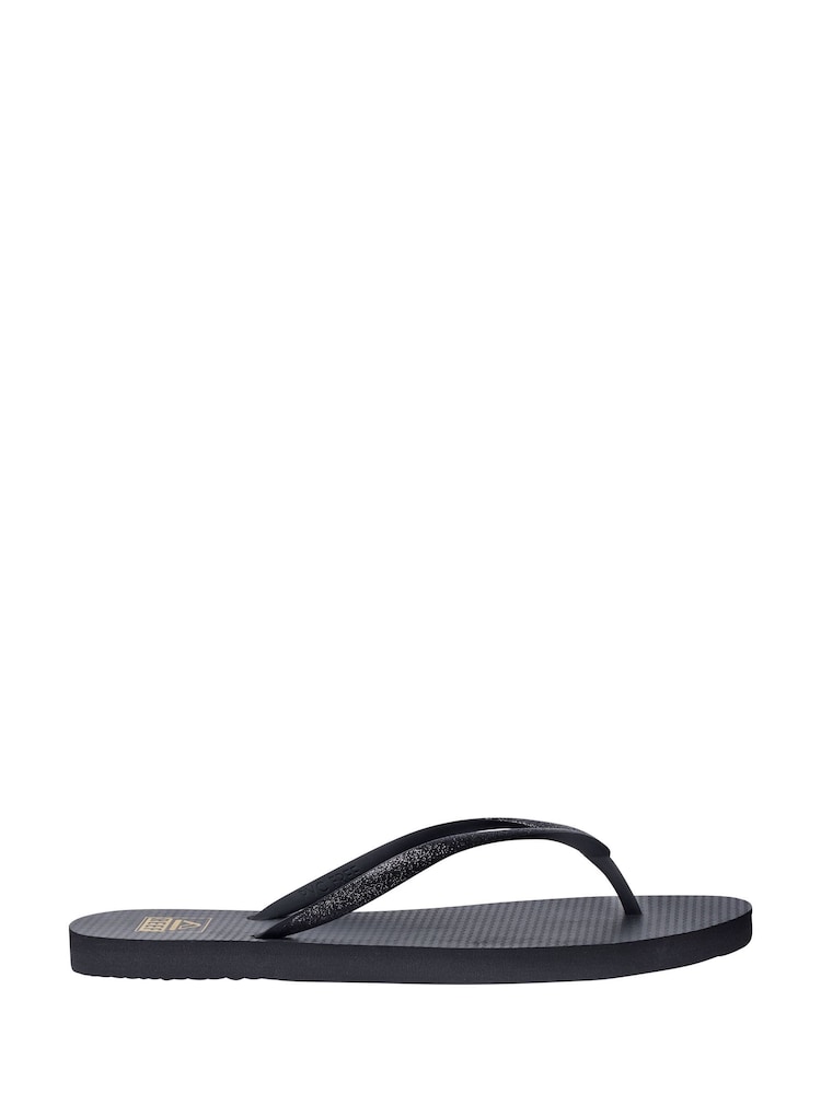 Reef Seaside Black Flip Flops - Image 1 of 6