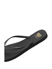 Reef Seaside Black Flip Flops - Image 5 of 6