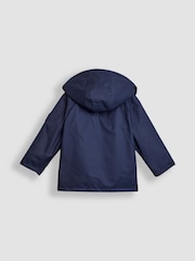 JoJo Maman Bébé Cobalt Blue Dinosaur 4-In-1 Polarfleece Jacket - Image 3 of 12