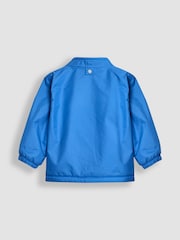 JoJo Maman Bébé Cobalt Blue Dinosaur 4-In-1 Polarfleece Jacket - Image 7 of 12