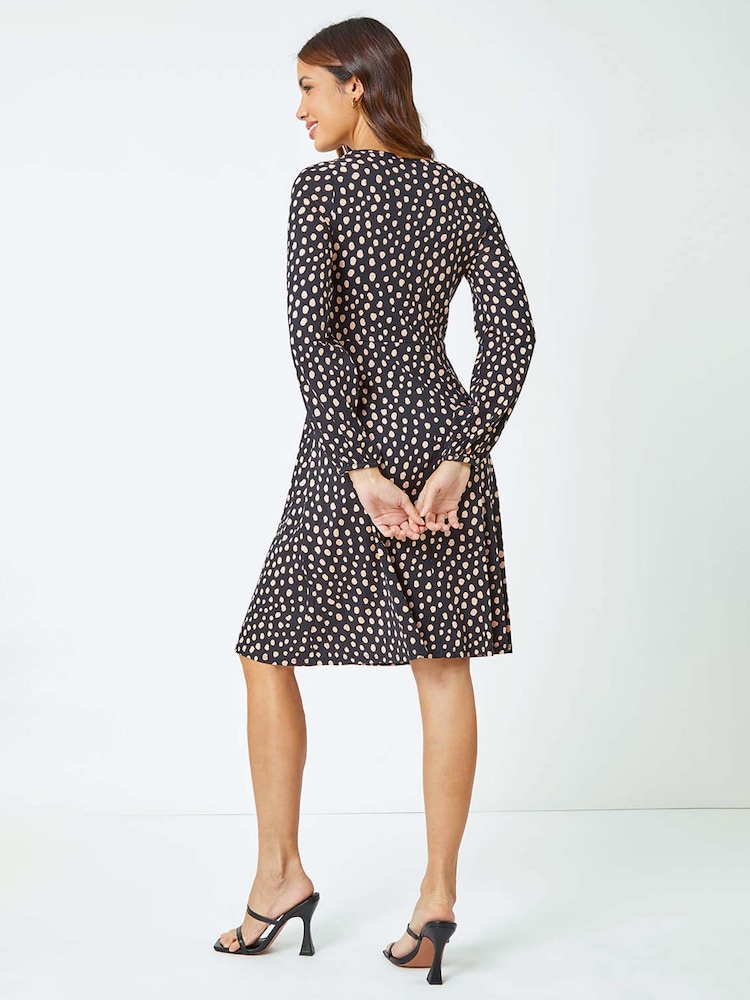 Roman Pebble Spot Stretch Tea Dress - Imagen 2 de 5 Roman Pebble Spot Stretch Tea Dress - Imagen 2 de 5