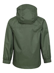 Mountain Warehouse Denim Green Kids Torrent Waterproof Jacket - Image 3 of 5