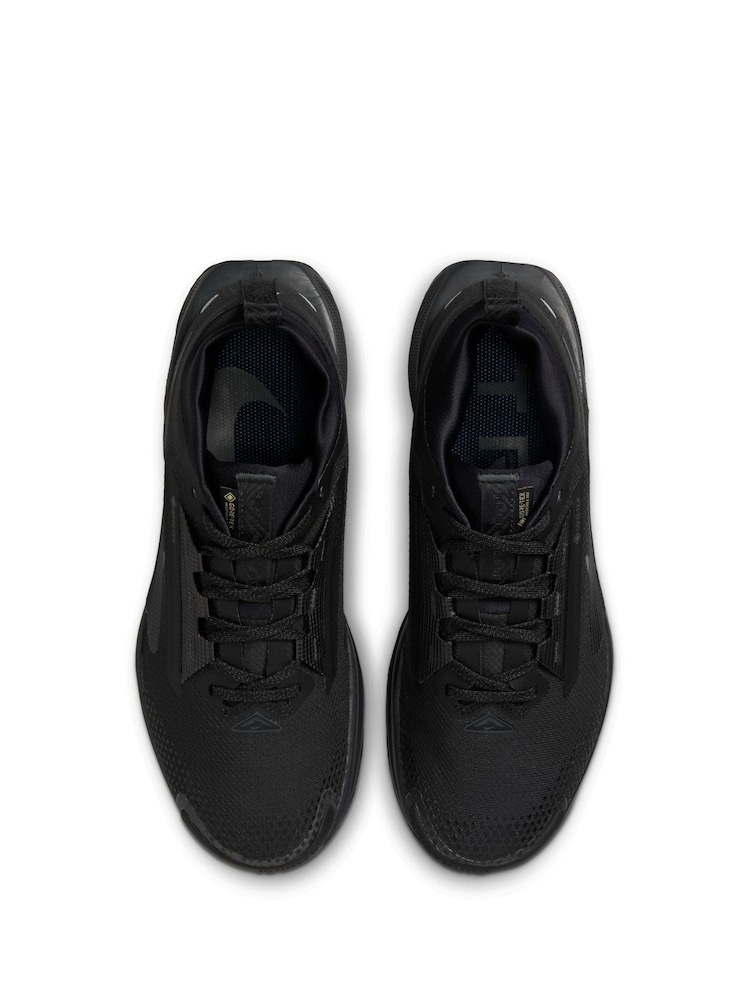 Nike Black Matte Pegasus 5 GORE-TEX Waterproof Trail Running Trainers - Image 12 of 12 Nike Black Matte Pegasus 5 GORE-TEX Waterproof Trail Running Trainers - Image 12 of 12