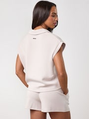 Gym King Grey Modal Collar Tank - Image 3 of 4