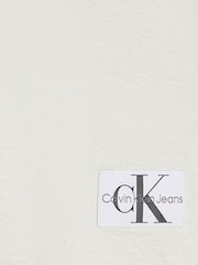 Calvin Klein Natural 100% Cotton Back Detail Seersucker Dress - Image 5 of 6