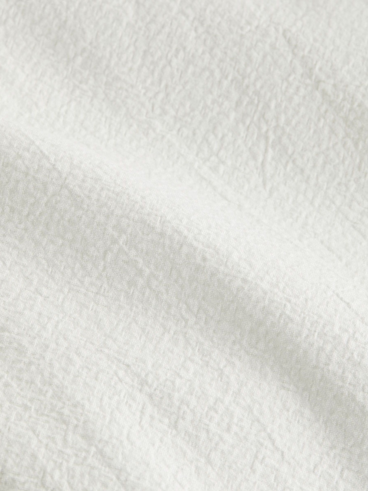 Calvin Klein Natural 100% Cotton Back Detail Seersucker Dress - Image 6 of 6