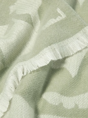 Katie Loxton Abstract Floral Blanket Scarf - Image 3 of 3