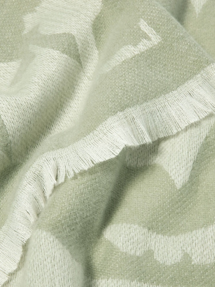 Katie Loxton Abstract Floral Blanket Scarf - Image 3 of 3