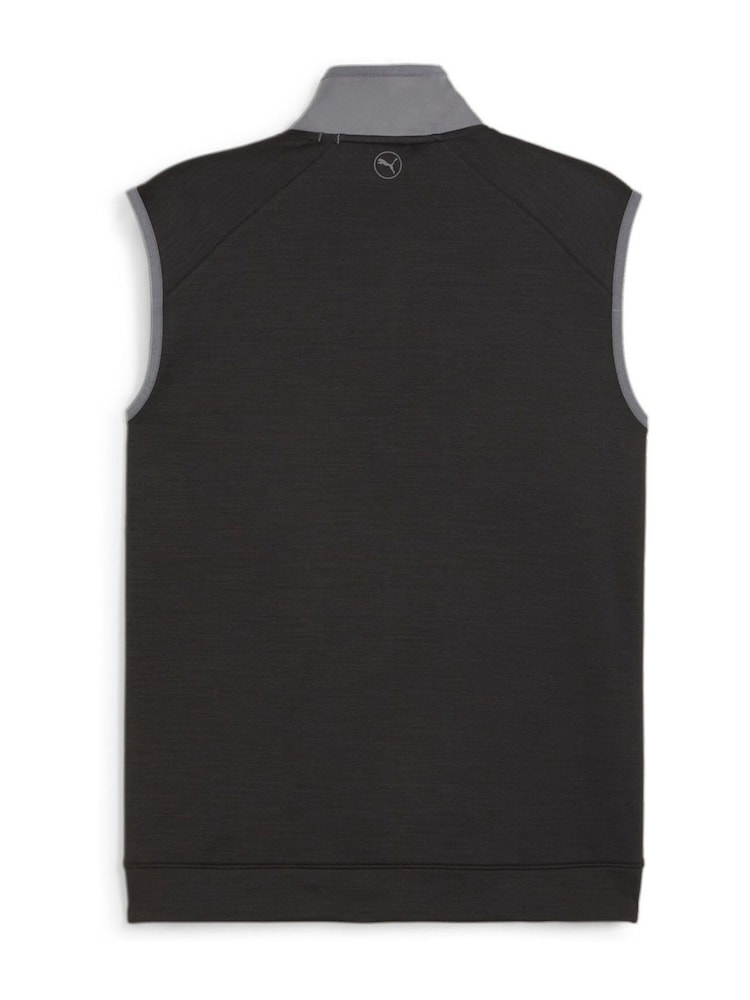 Puma Black CLOUDSPUN Mens Golf Vest - Image 6 of 6