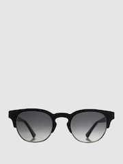 Curry and Paxton Semi Rimless Sunglasses - Image 1 of 4