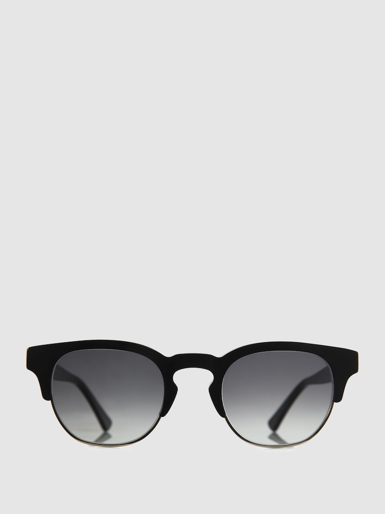 Curry and Paxton Semi Rimless Sunglasses - Image 1 of 4