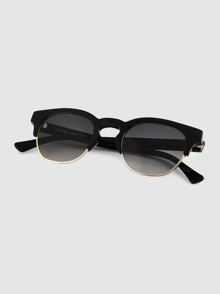 Curry and Paxton Semi Rimless Sunglasses - Image 4 of 4